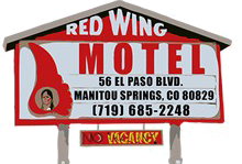 Red Wing Motel Sign